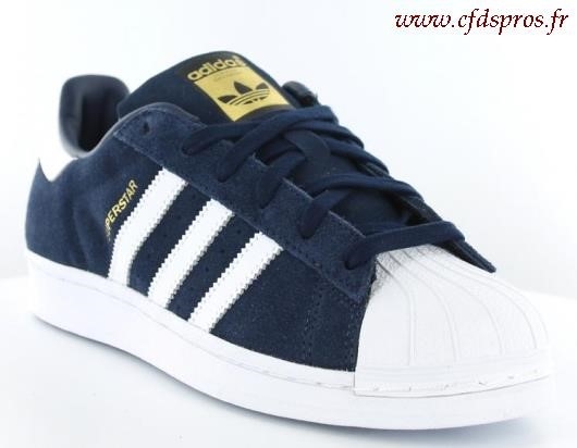 adidas superstar bleu marine pas cher